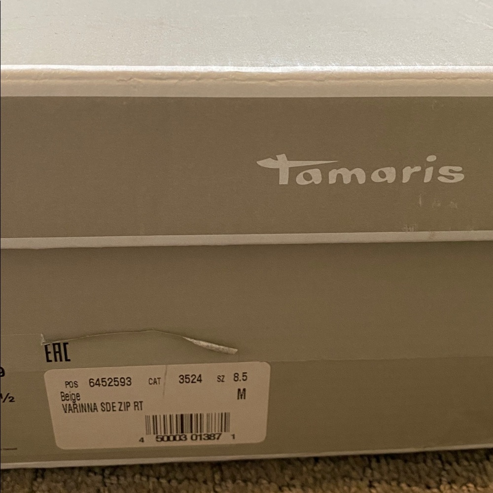 Tamaris Suede Platform Boots - Picture 3 of 3